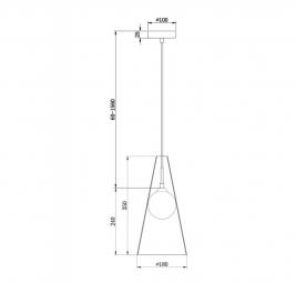 Подвесной светильник Freya Toper FR5389PL-01BS