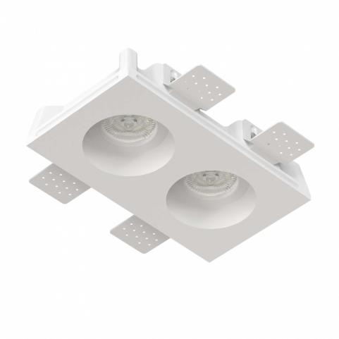 Точечный светильник Stellanova Izar Duo Flat гипсовый SN 023