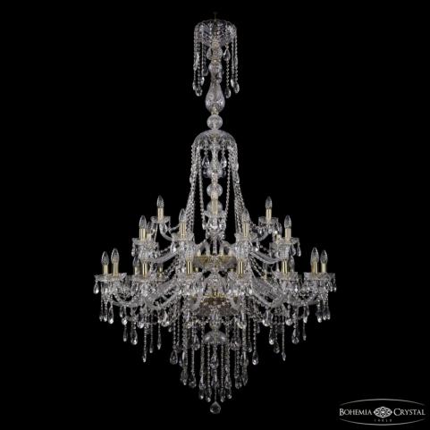 Люстра Bohemia Ivele Crystal 1415/16+8+4/400/XL-185/2d G