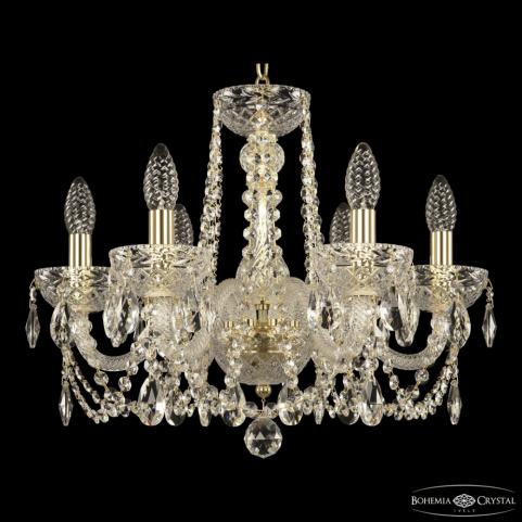 Люстра Bohemia Ivele Crystal 5402/6/165 G Clear/M-1F
