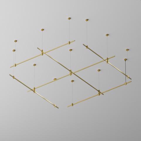 Шинопровод Maytoni Flarity TRX154-112BS, магнитный модульный, латунь 2м