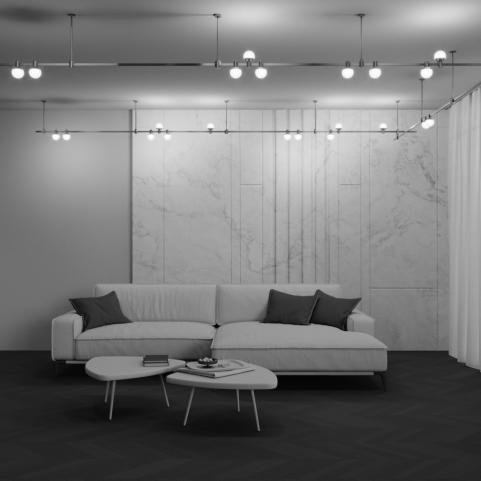 Трековый светильник Maytoni Technical Flarity 3000K Luna TR149-1-5W3K-BS