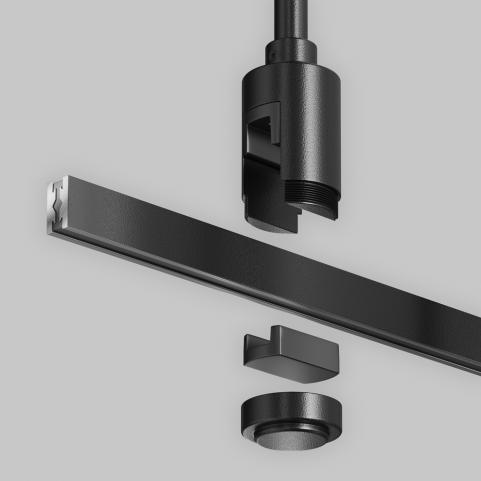 Шинопровод 1м Maytoni Technical Flarity TRX154-111B