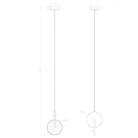 Светильник подвесной Arte Lamp Hannah A1916SP-1CC