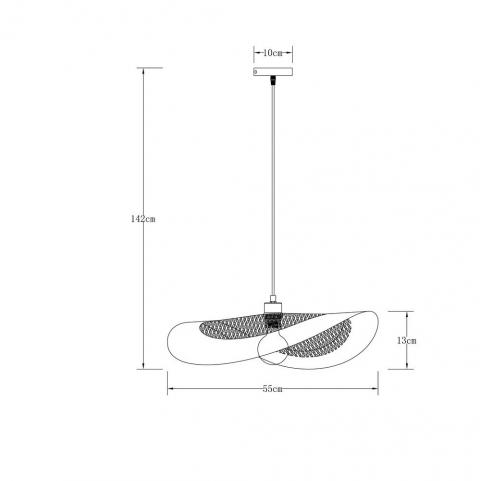 Светильник подвесной Arte Lamp Woodstock  A7059SP-1BK