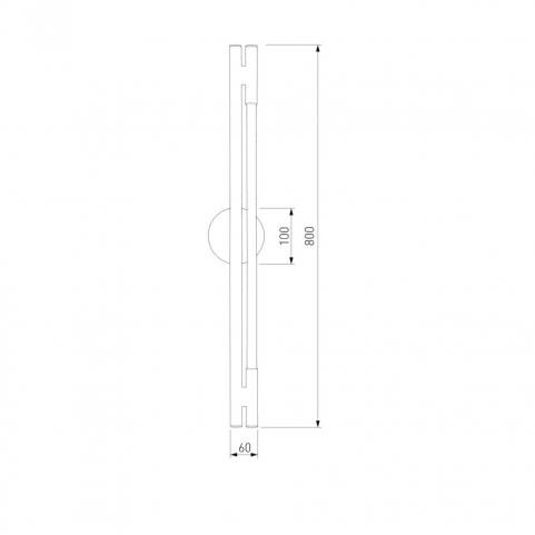Бра Eurosvet Talus 50265 LED титан