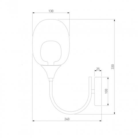 Бра Eurosvet Spritz 70218/1