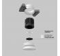 Точечный светильник Maytoni Technical Downlight 4000K Round DL058-7W4K-TRS-W