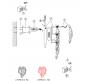 Бра Arte Lamp Lilly A4070AP-2GO