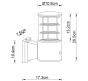 Настенный уличный светильник Arte Lamp Tokyo с датчиком движения A5316AL-1BK