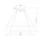 Подвесной светильник Eurosvet Collars 90264/2 белый