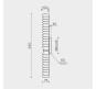 Бра Modelux ML.723 3000-6000K  ML.723.630 GD